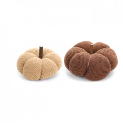 Zucche di tessuto - Set di 2