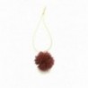 Palla glitter da appendere - 24pz - COLORE: Rosso