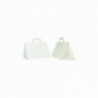 Shopper Flat Xlarge 32X22H24 cm - 25pz - COLORE: Bianco