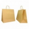 Shopper Twisted large 32X20H33 cm - 25pz - COLORE: Avana