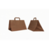 Shopper Flat Xlarge 32X22H24 cm - 25pz - COLORE: Marrone