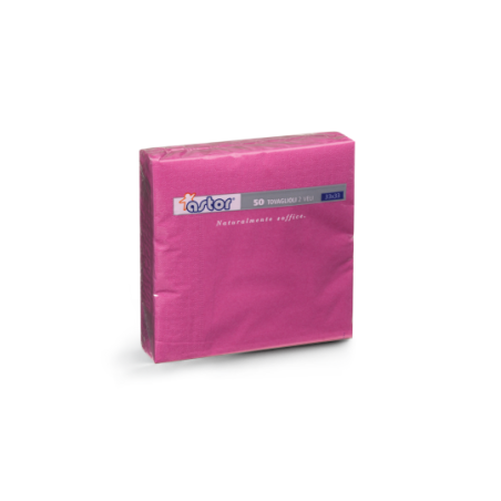 Tovaglioli di carta fucsia