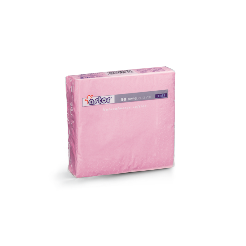 Tovaglioli di carta rosa