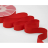 Nastro Doppio Raso H40mm - 25m - COLORE: Rosso
