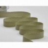Nastro policotone bordi oro H25mm - 20m - COLORE: Verde