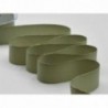 Nastro policotone bordi oro H40mm - 20m - COLORE: Verde
