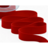 Nastro velluto doppio H25mm - 7m - COLORE: Rosso