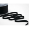 Nastro Doppio Raso H10mm - 100m - COLORE: Nero