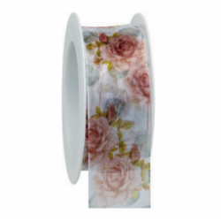 Nastro floreale H40mm - 15m...