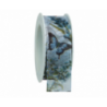 Nastro Seta farfalle H40mm - 20m - COLORE: Blu