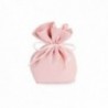 Saccoccio bomboniera con laccetti - 12 pz - COLORE: Rosa