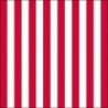 Tovaglioli tre strati a righe colorate - 20pz - COLORE: Rosso