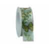 Nastro Seta farfalle H40mm - 20m - COLORE: Verde