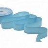 Nastro Raso con bordo H27mm - 20m - COLORE: Azzurro