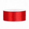Nastro Doppio Raso H38mm - 25m - COLORE: Rosso