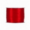 Nastro Doppio Raso H6mm - 100m - COLORE: Rosso