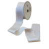 Nastro Raso con frange H40mm - 25m - COLORE: Crema