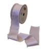 Nastro Raso con frange H40mm - 25m - COLORE: Rosa