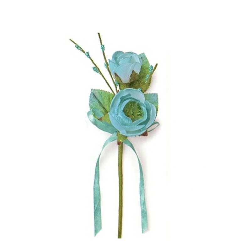 PICK ROSA C/BOCCIOLO AZZURRA CONF.12PZ.