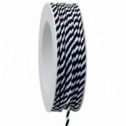 Cordoncino bicolore H3mm -...