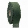Nastro taft 100% naturale con frange H40mm - 30m - COLORE: Verde Bosco