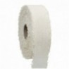 Nastro taft 100% naturale con frange H40mm - 30m - COLORE: Avorio