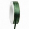 Nastro doppio raso bordato H6mm - 50m - COLORE: Verde Bosco