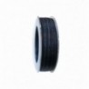 Nastro doppio raso bordato H6mm - 50m - COLORE: Blu