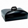 Scatola torta rettangolare - 25pz - COLORE: Nero, MISURA: C