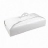 Scatola torta rettangolare - 25pz - COLORE: Bianco Venere, MISURA: D