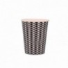 Bicchiere da cappuccino per asporto 237ml - 50pz - Fantasia: C