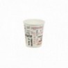Bicchiere da cappuccino per asporto 207ml - 50pz - Fantasia: A