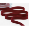 Nastro velluto doppio H15mm - 7m - COLORE: Bordeaux Scuro