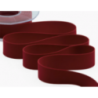 Nastro velluto doppio H25mm - 7m - COLORE: Bordeaux Scuro