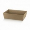 Vassoio conico base rettangolare 50x40h11,5 cm - 30pz - COLORE: Avana