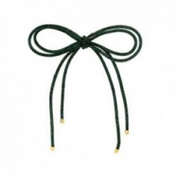 Fiocco doppio con strass -...