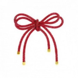 Fiocco doppio con strass -...