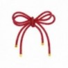 Fiocco doppio con strass - 4pz - COLORE: Rosso