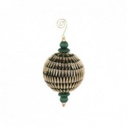 Pallina con finimenti oro -...
