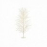 Albero in metallo bianco con LED - MISURA: Piccola