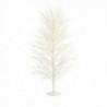 Albero in metallo bianco con LED - MISURA: Grande