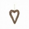 Cuore con rattan naturale - MISURA: Piccola