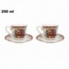 Tazze con Babbo Natale vintage - Set di 2 - MISURA: Grande