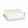 Fondino per Uovo di Pasqua 18x18h5 cm - 50pz - COLORE: Fibra Bianco