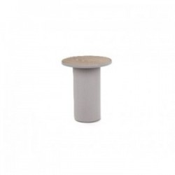 Tavolino metal con piano in...