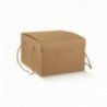 Scatola Segreto per colomba da 1000g - 30pz - COLORE: Avana