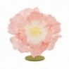 Base con un fiore in carta - COLORE: Rosa
