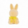 Coniglietto floccato h18 cm - COLORE: Giallo