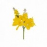 Pick fiori primaverili - 12pz - COLORE: Giallo