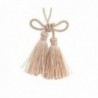 Fiocco con nappa per bomboniere - 12pz - COLORE: Beige